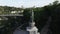 Kyiv, Ukraine: Monument to Volodymyr the Great. Aerial view