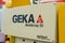 Kyiv, Ukraine - November 22, 2018: Geka Bendicrop 50 hydraulic ironworker machine