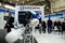 Kyiv, Ukraine - October 09, 2019: UkrOboronProm Ukrainian Defense Industry Exposition Stand. International Specialized