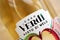 KYIV, UKRAINE - OCTOBER 31, 2023 Casa Verdi Aceto di Mele olive oil bottle with apple flavour