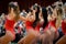 KYIV, UKRAINE - September 14 2018: Red Foxes Olympic dance team