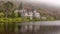 Kylemore Abbey Ireland landmark old castle medieval domain lake