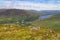 Kylemore lough lake and valley in Letterfrack