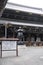 Kyoto, 14th may: Higashi Honganji Temple courtyard details in Kyoto City in Japan
