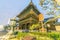 KYOTO - APRIL 2016: Higashi Hongan-ji is a buddhist temple. Kyoto is a major city attraction in Japan