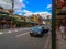 KYOTO, JAPAN - August 17,2018: Crowded commercial street