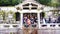 Kyoto, Japan - March 2015: people praying at spirit waterfall of ancient Kiyomizu-dera (Kiyomizu Temple) in Kyoto, Japan.