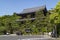 Kyoto, Japan - May 18, 2017: Sanmon Gate to the Chion in temple