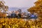 Kyoto skyline along the river, Japan