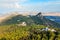 Kyrenia mountains ridge panorama view. Northern Cyprus