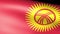 Kyrgyzstan Flag Waving