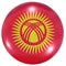 Kyrgyzstan national flag button