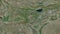 Kyrgyzstan - overview. Satellite