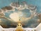 Kyshtym, Russia, January, 26, 2020.Painting of the ceiling of the Church of the Descent of the Holy spirit on the Apostles in the