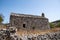 Kythira Kastro of Milopotamos Kato Chora Ionian islands Greece. Venetian castle at Kythera