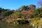 Kyu-Furukawa Gardens in autumn in Tokyo