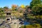 Kyu-Furukawa Gardens in autumn in Tokyo