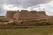 Kyzyl Qala Kala fortress in Kyzylkum desert, Uzbekist