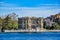 KÃ¼Ã§Ã¼ksu Palace (Kucuksu Palace) seen from Bosphorus strait, Istanbul, Turkey