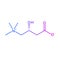 L-carnitine chemical formula