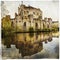 L castle Gravensteen in Ghent