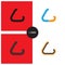 L- Company Symbol.L-letter abstract logo design