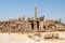 L Thutmose I Obelisk and Queen Hatshepsut Obelisk in Amun Temple, Karnak, Luxor, Egypt