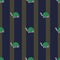 L12122021-07Cute turtles seamless pattern. Funny animals ornament