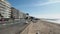 La Baule-Escoublac, France. View of the buildings overlooking the ocean. Main avenue of the famous French seaside resort