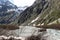 La Biaisse riverbed in Ecrins National Park, French Hautes Alpes