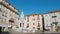 La Bollente square with Natural Hot Thermal sulphur spring