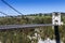 La Caille bridge, called pont Charles-Albert. Alonzier France