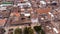 La Ceja, Antioquia - Colombia. March 9, 2024. Aerial view of the Minor Basilica of Our Lady of Carmen