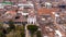 La Ceja, Antioquia - Colombia. March 9, 2024. Drone view of the basilica of Catholic worship