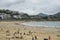 La Concha beach at San Sebastian Pais Basque Spain