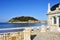 La Concha Beach in San Sebastian, Spain