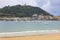 La Concha sand beach. San Sebastian, Pais Vasco Spain