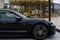 La Coruna, Spain - June 1, 2022: Showing a new car model Porsche, macan, 4s in black