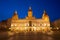 La Coruna Town hall in Maria Pita Square Galicia