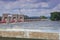 La Crescent Lock and Dam on Mississippi River