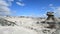 la esfinge (sphinx). Ischigualasto Provincial Park (Valle de la Luna).The natural park located i province