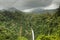 La Fortuna Waterfall in Arenal National Park, Costa Rica