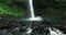 La Fortuna Waterfall in the rainforest near Arenal Volcano in Costa Rica, Central America. Beautiful nature landscape at