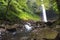 La Fortuna Waterfall Tropical Rainforest Lush Foliage Arenal National Park Costa Rica