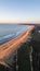 La Gachere beach in Brem sur Mer, Vendee, France