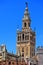 La Giralda, famous Cathedral of Sevilla in Andalucia, UNESCO World Heritage Site