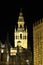 La Giralda at night. Seville, Spain