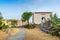 La Glorieta viewpoint and building at Collioure in France