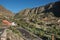 La Gomera landscape, Cliff in Valle Gran Rey. Canary islands, Spain.