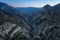 La Hermida gorge from Santa Catalina lookout point, Cantabria, Spain